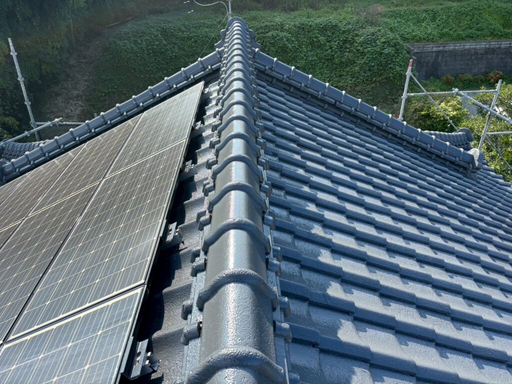 みやき町　R様邸　屋根完工 (2)